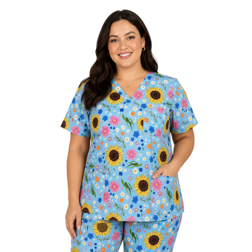 Sunny Scrub Shirt