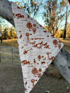 Neck Scarf- Spinifex Large Print