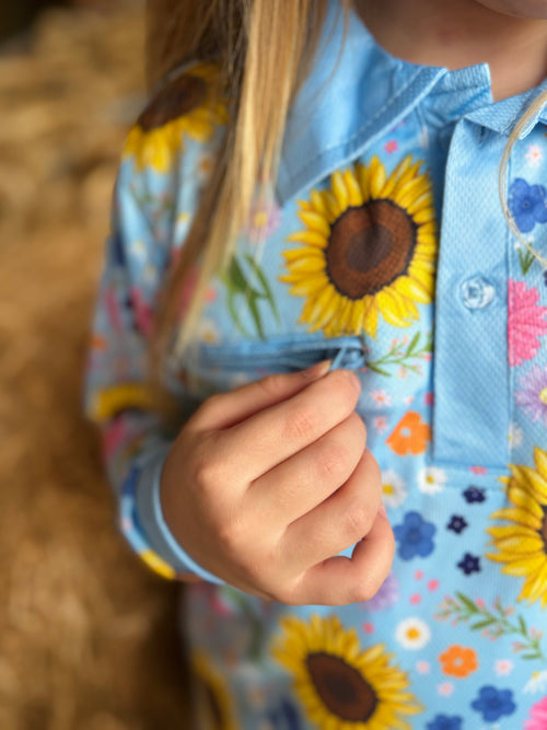 Sunny Kids Fishing Shirt