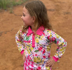 Botanical Kids Fishing Shirt