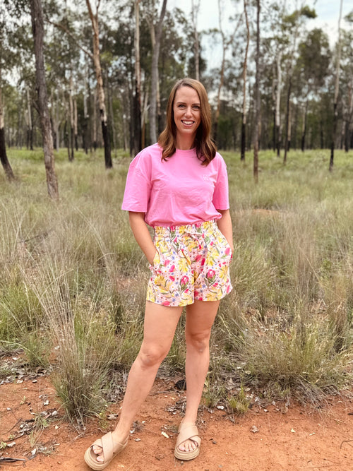 Botanical Cotton Shorts