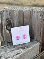 Joy Small Button Earrings