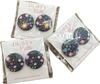 Bloom Large Button Earrings