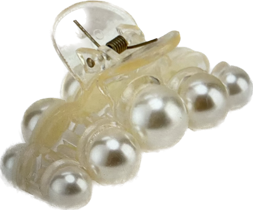 Girly Pearly Hair Claw