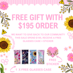 FREE GIFT - GLASSES CASE + STICKER