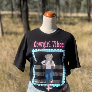 'Cowgirl Vibes' - Black