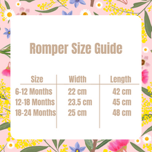 Load image into Gallery viewer, Botanical Baby Romper