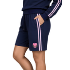 Navy Track Shorts