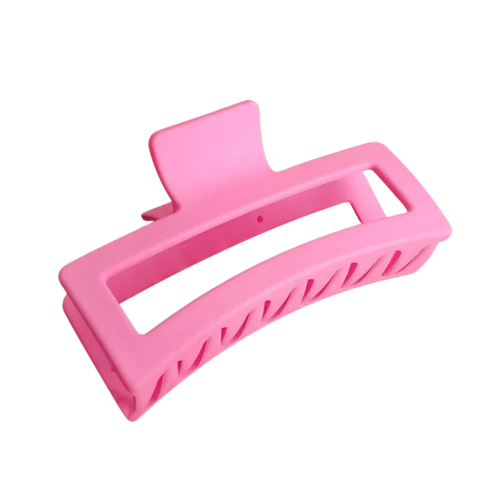 Extra Large Hair Claw- Pink