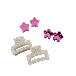 Purple Little Hair Claw Pack -Assorted