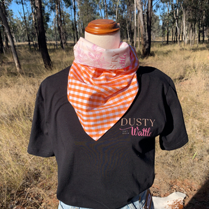 Neck Scarf - Orange