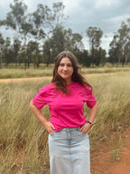 Bright Pink Signature T-Shirt