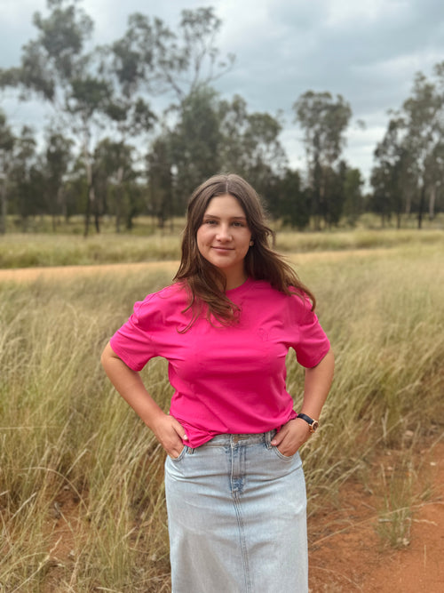 Bright Pink Signature T-Shirt