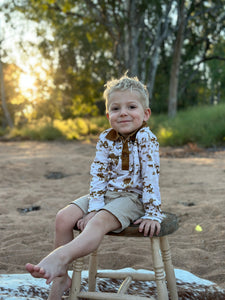 Spinifex Kids Fishing Shirt