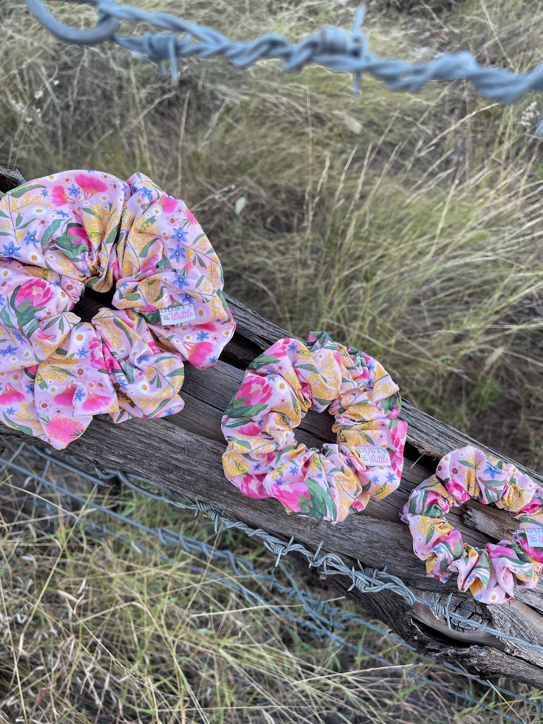 Botanical Scrunchies