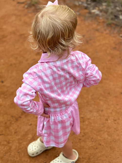 Elsie Kids Fishing Shirt & Footy Short Bundle