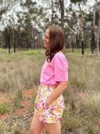 Botanical Cotton Shorts