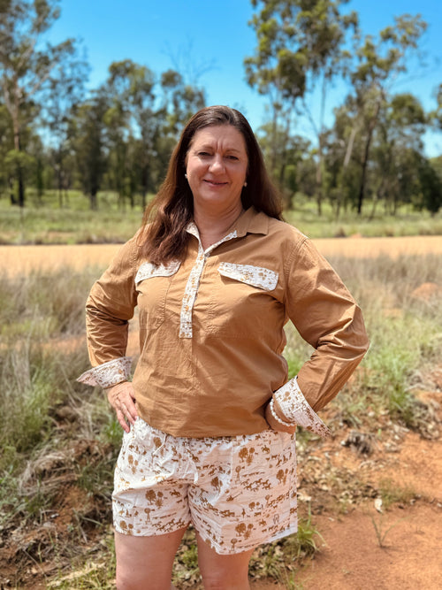 Spinifex Cotton Shorts