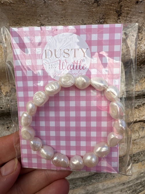 Pearl Bracelet - Large Pearls
